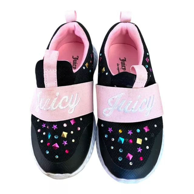 Juicy Couture Girl’s Size 9 Rhinestone Sneakers