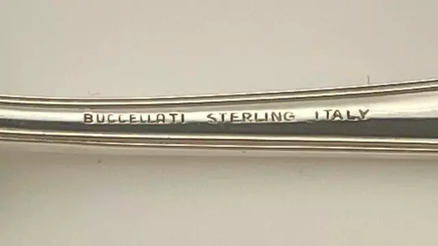 Buccellati Old Italian Sterling Silver Fruit Youth Fork - 5 7/8"- No Monogram 3