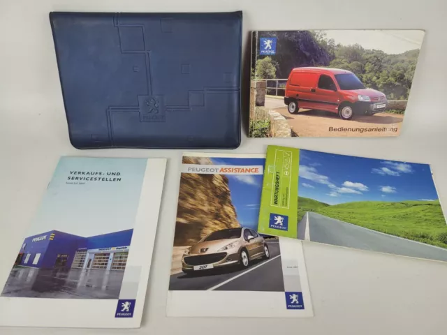 Peugeot Partner Betriebsanleitung Bedienungsanleitung Handbuch Bordmappe 08/2005