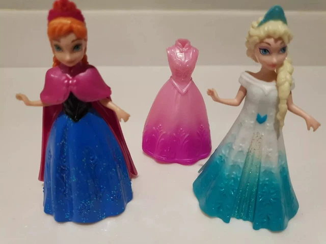 HASBRO DISNEY FROZEN Anna Elsa Snap In Figures Vgc £5.00 - PicClick UK