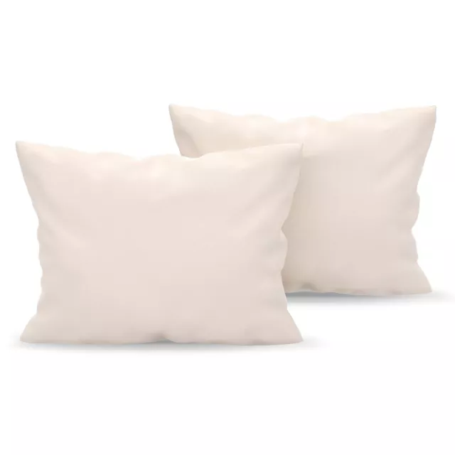 Fundas de Almohada (Juego de 2) - para Las Almohadas 40 x 70 cm, Beige,