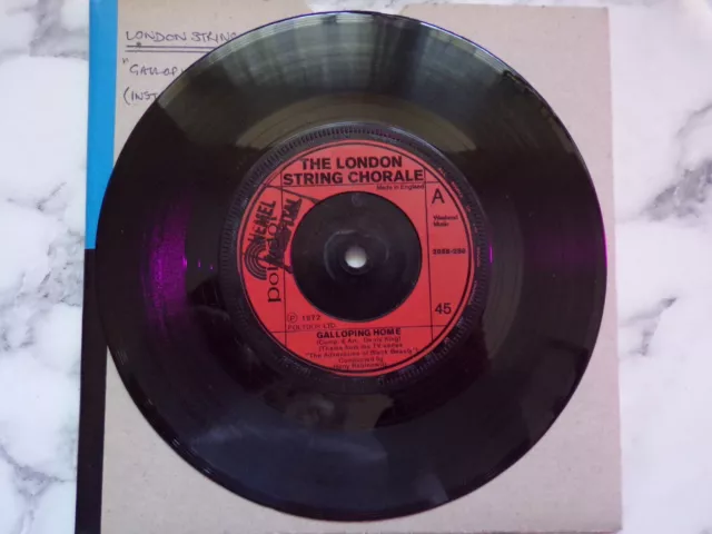 The London String Chorale - Galloping Home   2058 280 (1973) VG+ Black Beauty