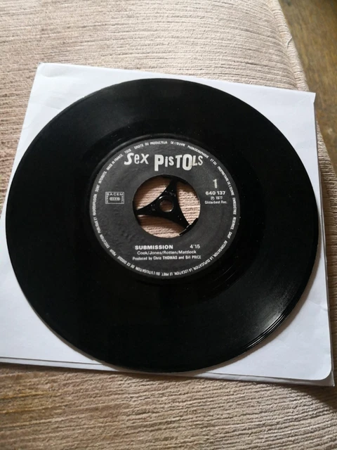 SEX PISTOLS - Submission /New York rare French 7