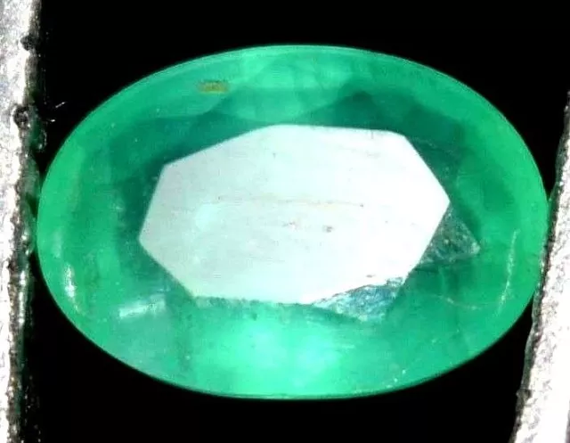 Deep Green 0.95 Ct 100% Natural Colombian Emerald Untreated AGSL Certified Gem 2