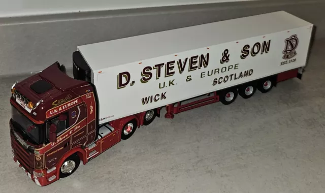 WSI Scania S580 Steven of Wick 1.50 Scale Model Truck Similar To Tekno Corgi Etc