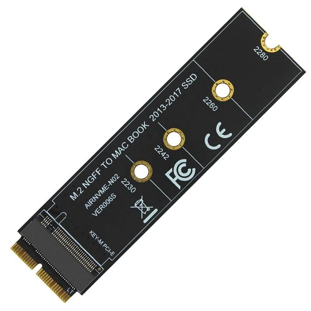 Voila Reve Adattatore M.2 NVMe Per MacBook Air/Pro Retina 2013-2017 – A1465 A1466 A1398 A1502 - 3