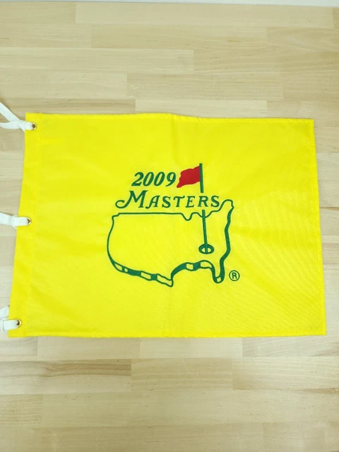 2009 Masters Authentic Golf Pin Flag.  Augusta National Pga