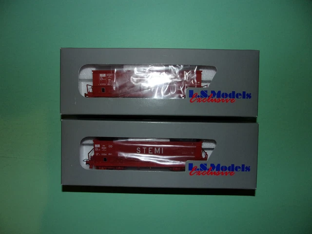 LS Models Coffret 2 Wagons Minéraliers DMH SIDECO 30045 - Échelle N (neuf)