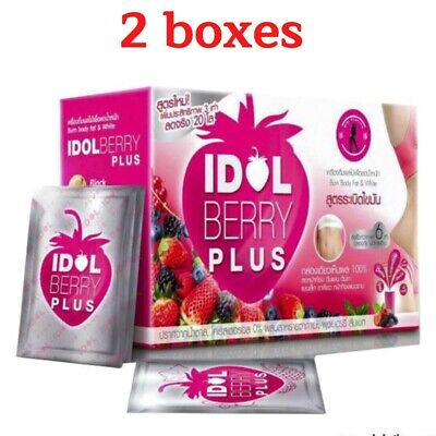 Idol Slim Berry Plus Peso Quema Grasa Bebida Bloque de Frutas Dieta Pérdida Calce Perder Cuerpo.