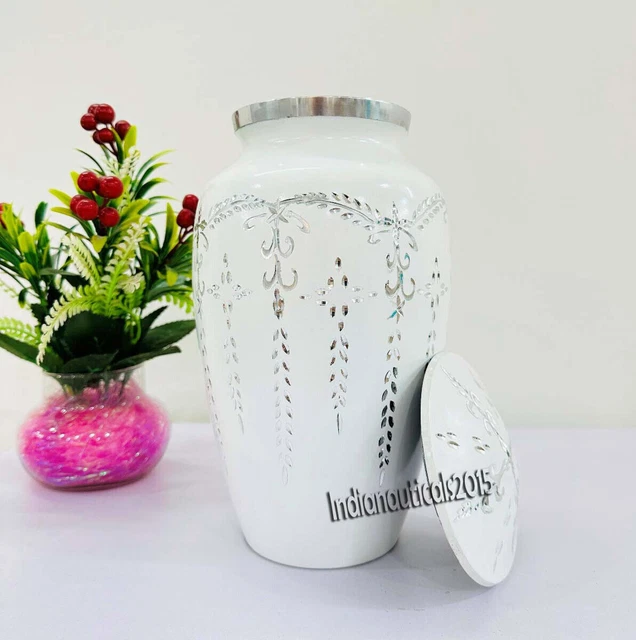 Cremation Urn for Human Ashes Adult Funeral Urn Handcrafted Diamond Cut Urns