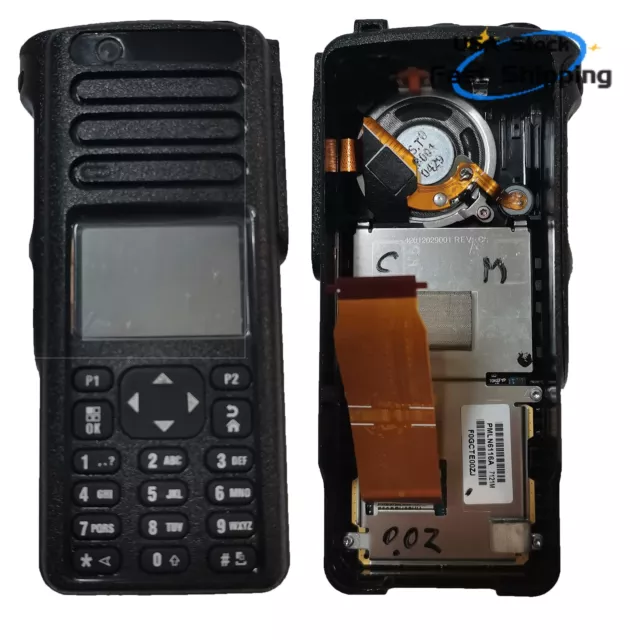 For XPR7550 Radio Replacement Housing Case W/ Speaker LCD & Keypad Keyboard