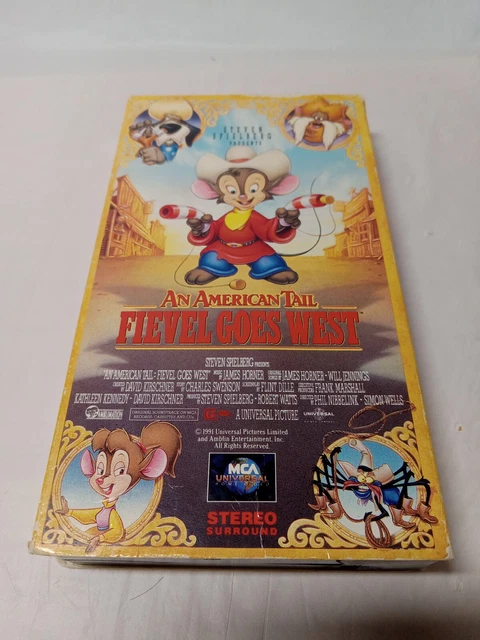 AN AMERICAN TAIL : Fievel Goes West (1991 VHS) Steven Spielberg £2.77 ...