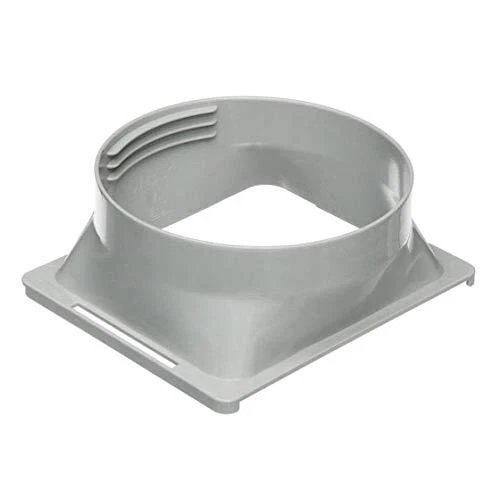 5.9 inch/6 inch Portable Air Conditioner Exhaust Hose Coupler Square to Round