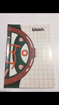 WATCH-quaderno Vintage-CISA Anni 70/80-notebook School 