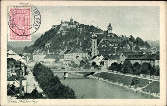 Ak Graz Steiermark, Schlossberg - 3682666