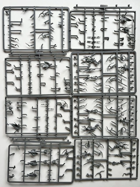 Warhammer Old World Wood Elves - Archers Spare Parts OOP (Heads, Arms, Coats)