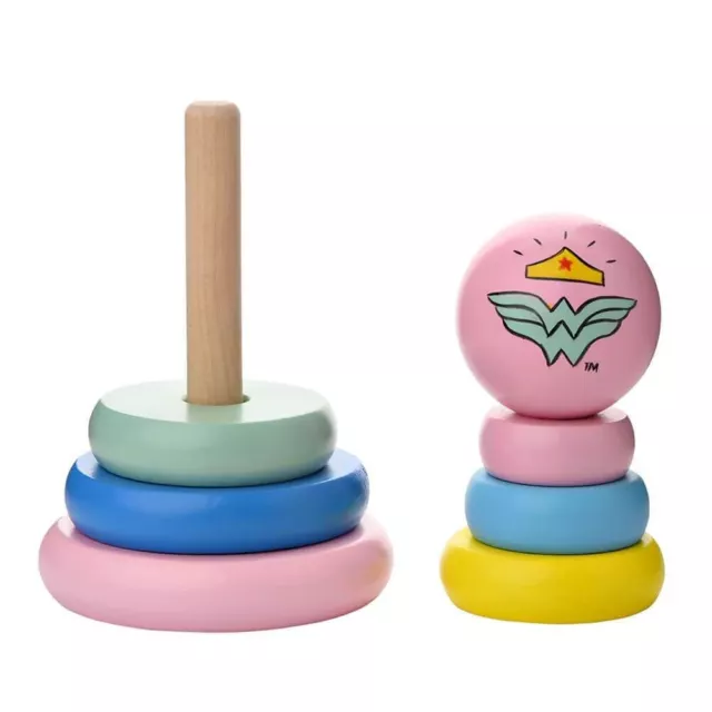 Offiziell DC Comics Wonder Woman Logo Holz Ablage Spielzeug - Verpackt 2