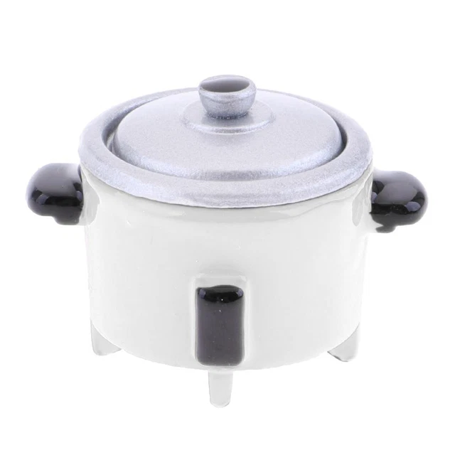 Kit Ustensiles Cuisine Miniature 1:12 – KARLOR – Cuiseur Riz, Four, Presse-Agrumes, Cuiseur Œufs – Maison De Poupée