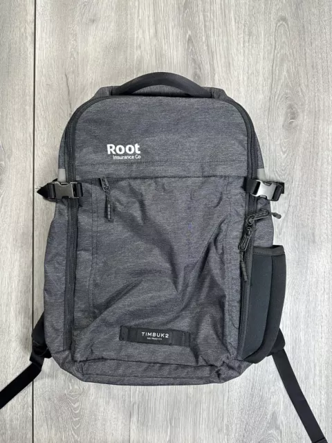 Timbuk2 OS One Love Laptop Backpack Gray Padded Multiple Pockets Great Condition