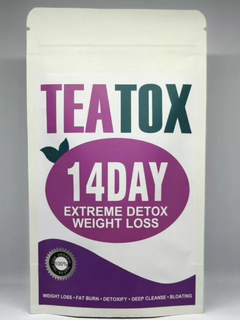 Extreme Weight loss Detox -  14 Day Detox Fat Burning Slimming Diet Herbal Tea