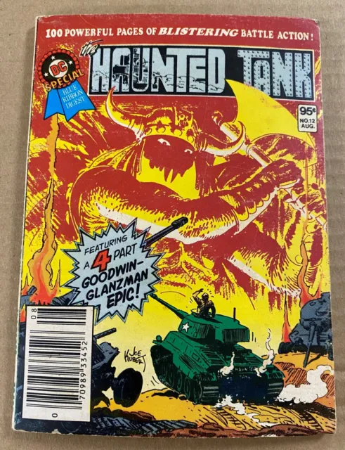 DC Special Blue Ribbon Digest 12 Haunted Tank small paperback DC Comics 1981 VG