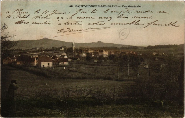 CPA St-HONORÉ-les-BAINS-General View (421200)