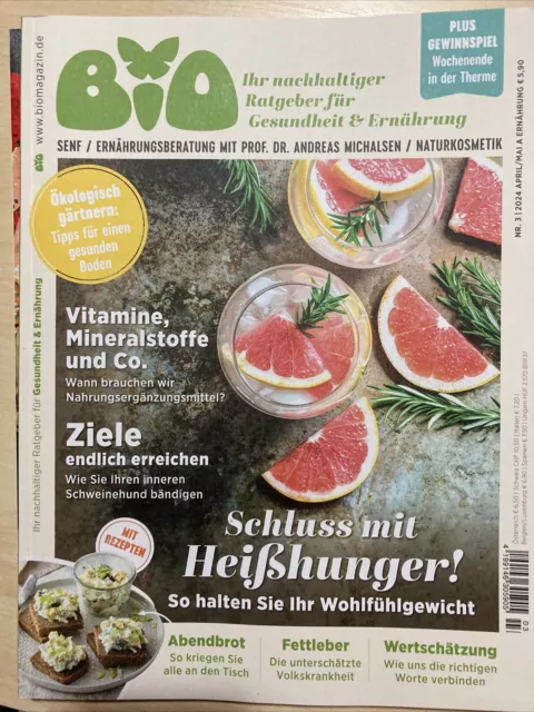 Bio Magazin / Zeitschrift Nr. 3 2024 (April / Mai 2024)