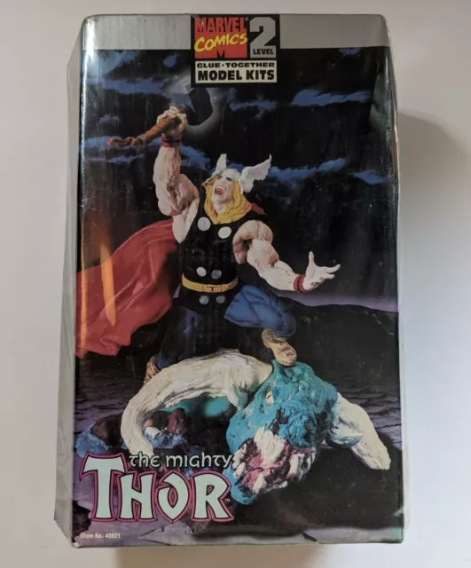 Thor Model Kit Glue Together Marvel Comics 8 3/4"  SEALED