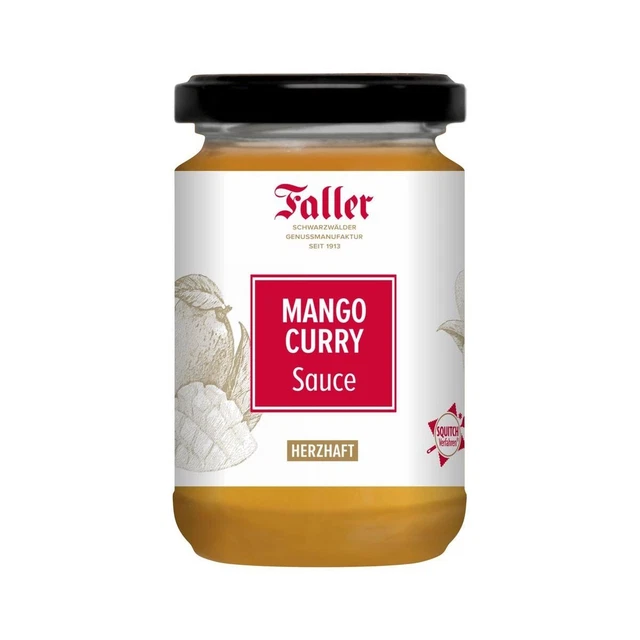 Salsa della Foresta Nera Faller Mango Curry 260 ml