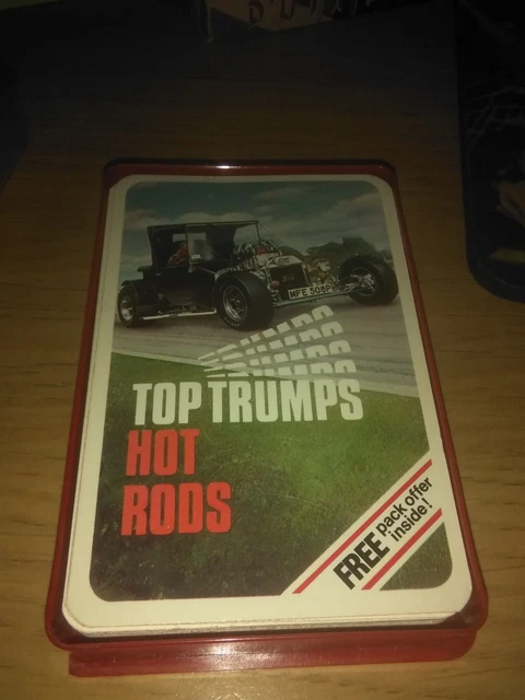 VINTAGE TOP TRUMPS Hot Rods game cards retro 1970's classic original £1 ...