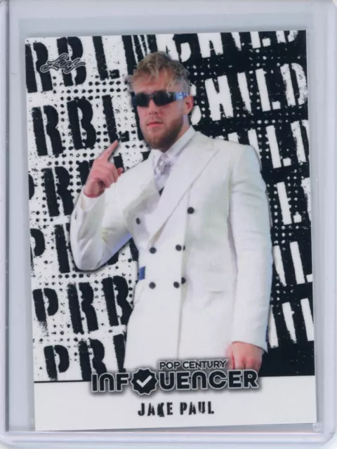 Jake Paul💎Very Rare! Rookie Card✨Only 3094 Printed✨2022 Leaf