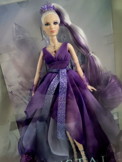 BARBIE SIGNATURE FANTASY Collection Amethyst Crystal Barbie Doll New In