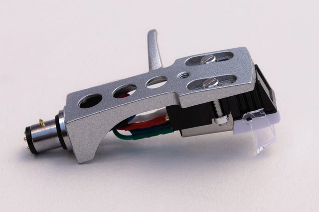Spiegel titanium gecoat schaal, houder met AT toonverwijderaar, naald voor Technics SL D1, SL D1K, SL D2, SL D202, SL D205, SL D2K, SL D3, SL D303, SL D33, SL D3K, SL
