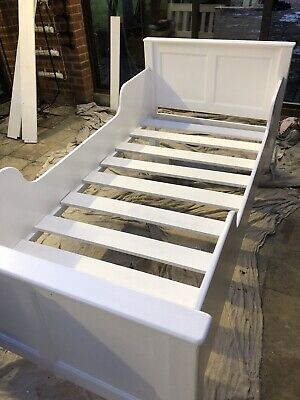 Beautiful Hand Made Sleigh Bed Perfect For A Child’s First Bed 2