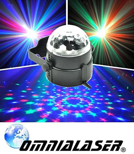 OmniaLaser OL-MFL5 Effetto Luce LED Moonflower con Microfono Interno - NUOVO