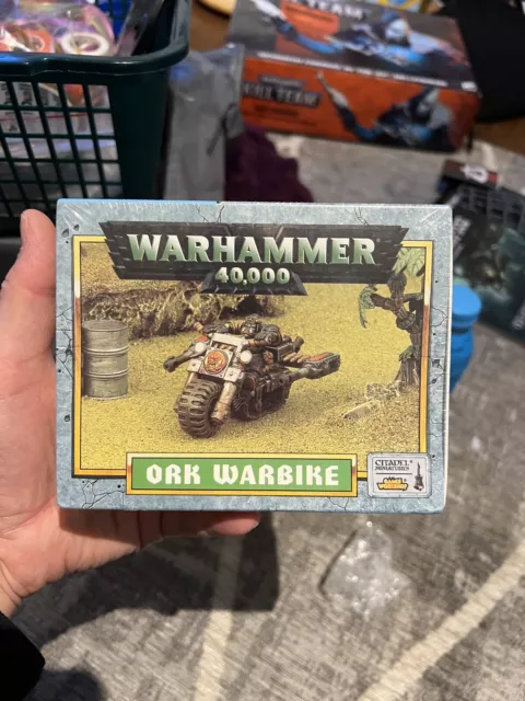 Ork Warbike 3rd Third Edition OOP Sealed Warhammer 40K Orks Citadel