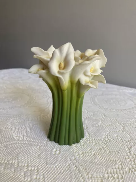 Ibis & Orchid Design Inc  Calla Lily Tea light Candle Holder Flowers Springtime 2