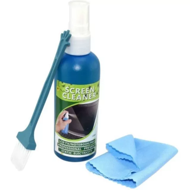 CLEANING KIT SCREEN CLEANER Laptops Keyboard iPad Plasma TV iPhone LCD Computer