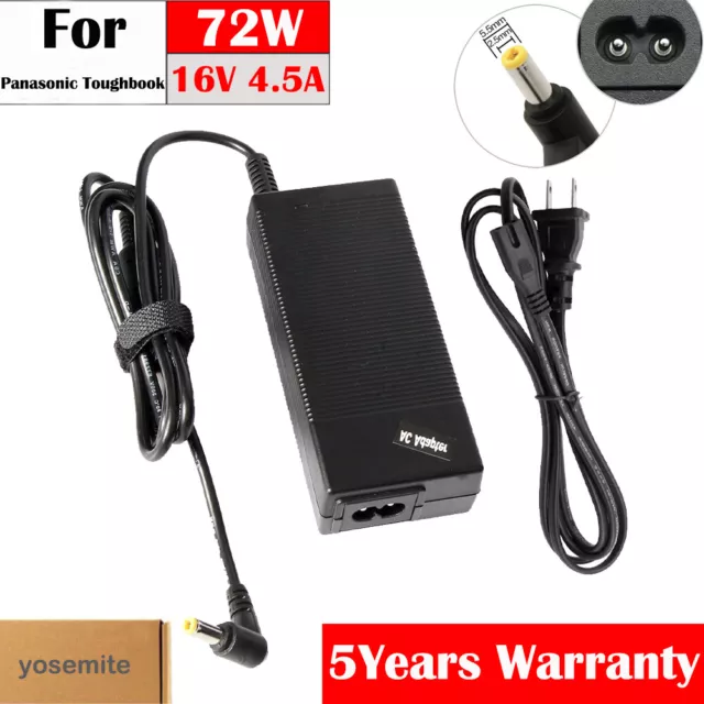 AC Adapter For Panasonic ToughBook CF-30 CF-73 Battery Charger Power Supply Cord