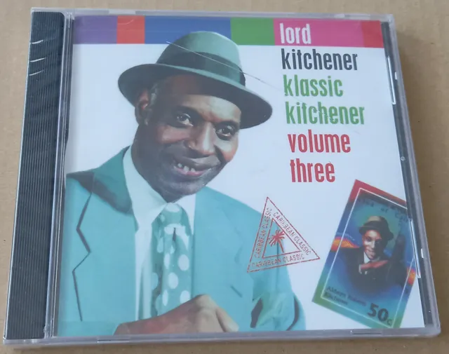 LORD KITCHENER Klassic Kitchener Volume 3 CD UK 2001 NEUF SCELLÉ