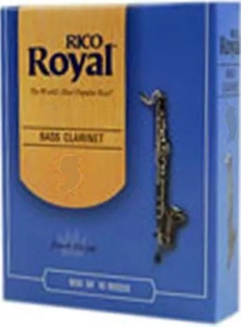 Rico ance clarinetto basso sib Royal 3.5 box da 10