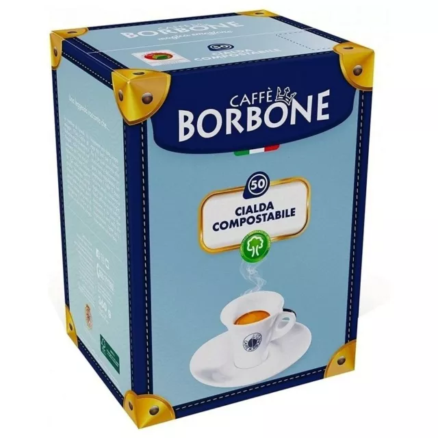 Caffè Borbone Dosettes Filtre Papier 44MM Ese Mélange Verde-Dek 50 Pcs Décaféiné 3