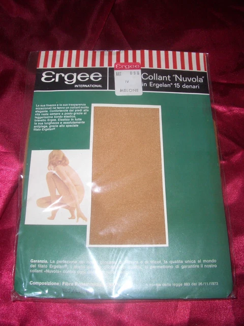 Collant Nur Die – Beige 20 Deniers – Taille 46-48 – Brillant Et Translucide – Neuf Avec étiquettes