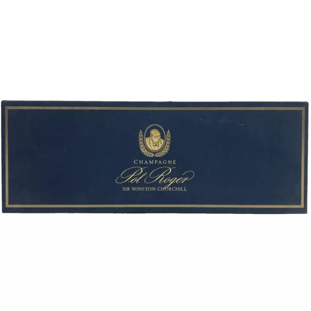 Pol Roger Champagne-Sir Winston Churchill-HM Queen Elizabeth-2006-Box Only +Book