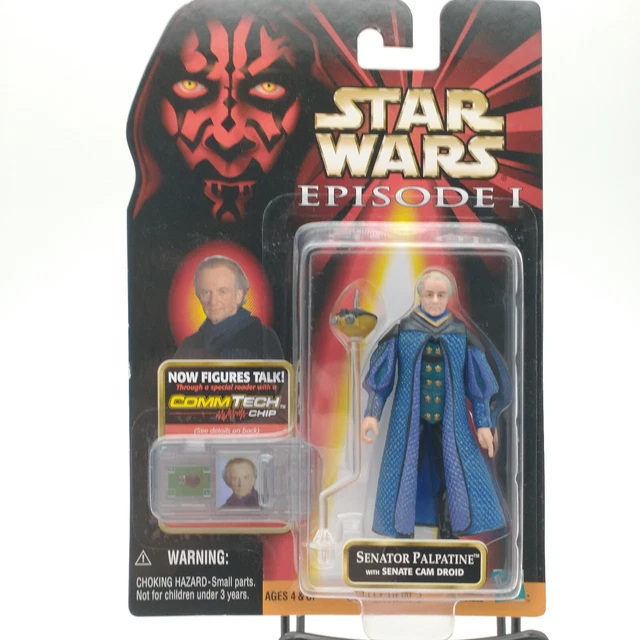 Star Wars Ep. 1 Senator Palpatine Figure Hasbro 1998