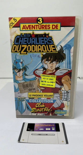 K7 VHS Saint Seiya Les Chevaliers Du Zodiaque