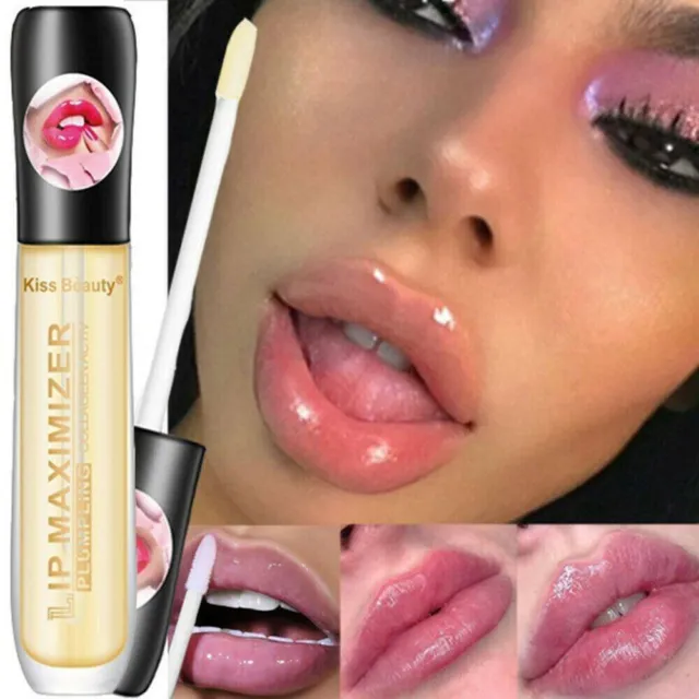 Transparente Lip Plumper Extreme Lip Gloss Booster Volumen für größere Lippen