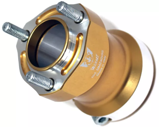 Mozzo Posteriore Go Kart 40mm Oro 95mm/Medio Karting Racing Race