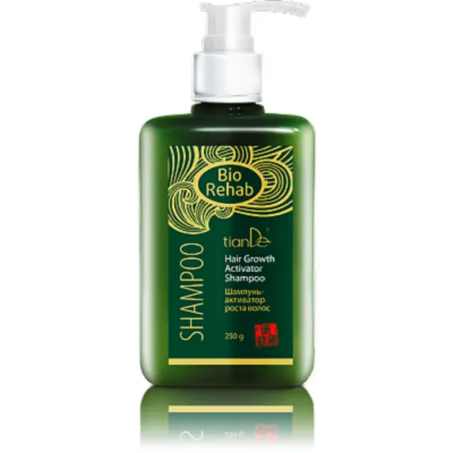 Tiande Hair Growth Shampoo Herbal Activator Anti Hair Loss Bio Rehab 250g