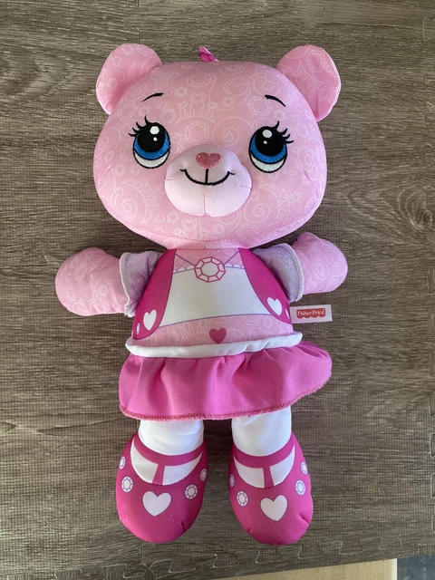 16" Fisher Price Pink Doodle Bear Doll